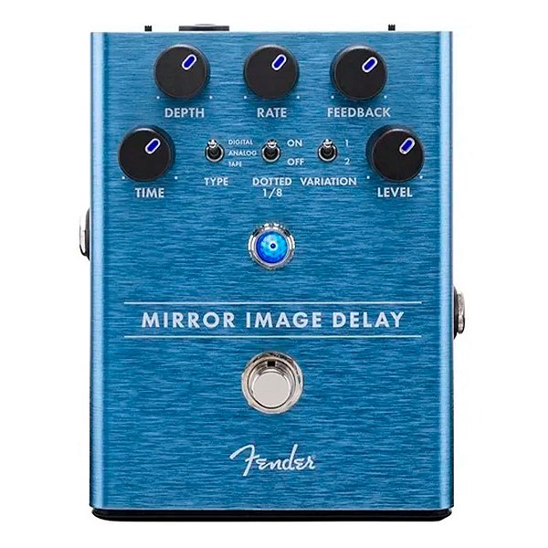 Pedal de Efeito Fender Delay Mirror Image