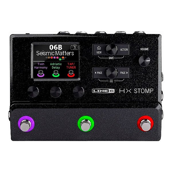 Pedaleira Line Six HX Stomp