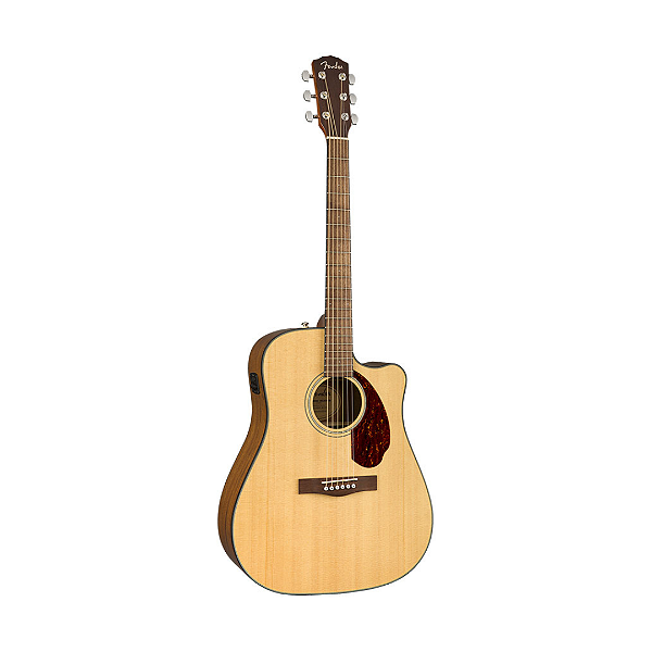 Violão Fender CD140 SCE DREADNOUGHT Natural com Case