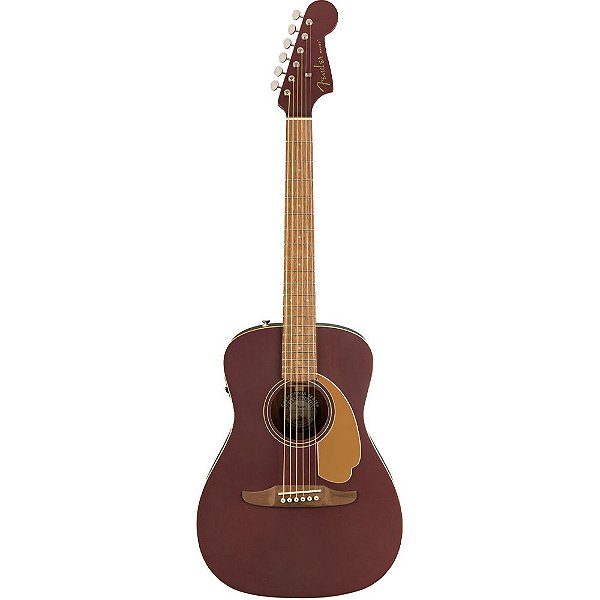 Violão Fender Malibu Player Burgundy Satin