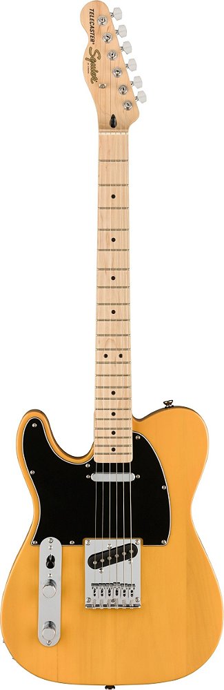 Guitarra Fender Affinity Telecaster Canhoto Butterscotch Btb