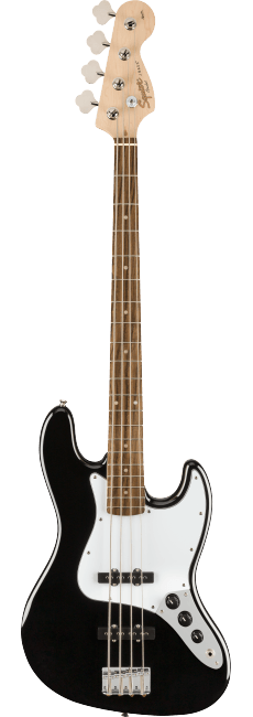 Baixo Fender 4c Squier Affinity Jazz Bass Black Escala Laurel