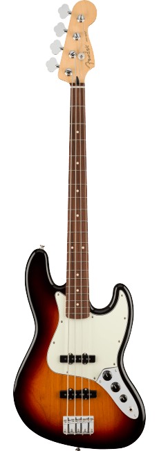 Baixo Fender Mex 4c Player Jazz Bass 3ts Sunburst Pau Ferro