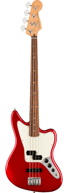 Baixo Fender Mex 4c Player Jaguar Bass Candy Apple Red