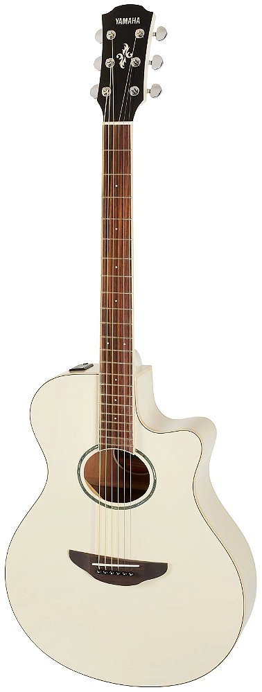 Violão Eletroacústico Yamaha APX600 WH Vintage White