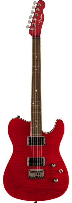 Guitarra Fender Special Edt Custom Telecaster FMT HH Crimson Red Tansp