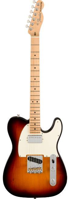 Guitarra Fender American Performer Tele Hum 3-color Sunburst 3ts