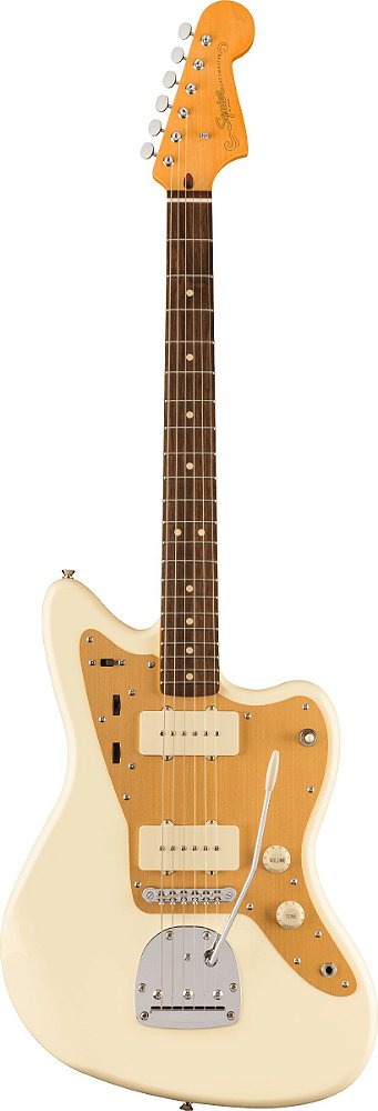 Guitarra Fender Squier J Mascis Jazzmaster LRL  Vintage White