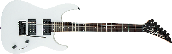 JACKSON GUIT JS12 DK SNOW WHITE