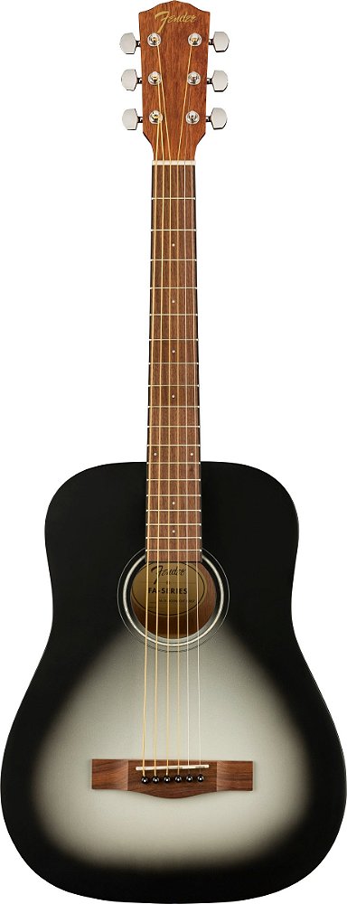 FENDER VIOLAO FA-15 3/4 STEEL PRETO