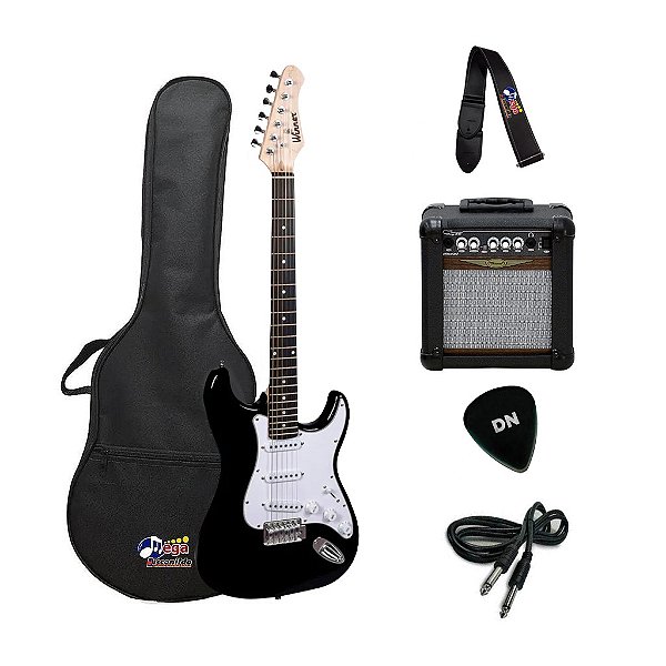 WINNER KIT GUITARRA WGS PRETA