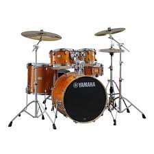 YAMAHA BATERIA STAGE CUSTOM Honey Amber 10 12 14 14 16 22