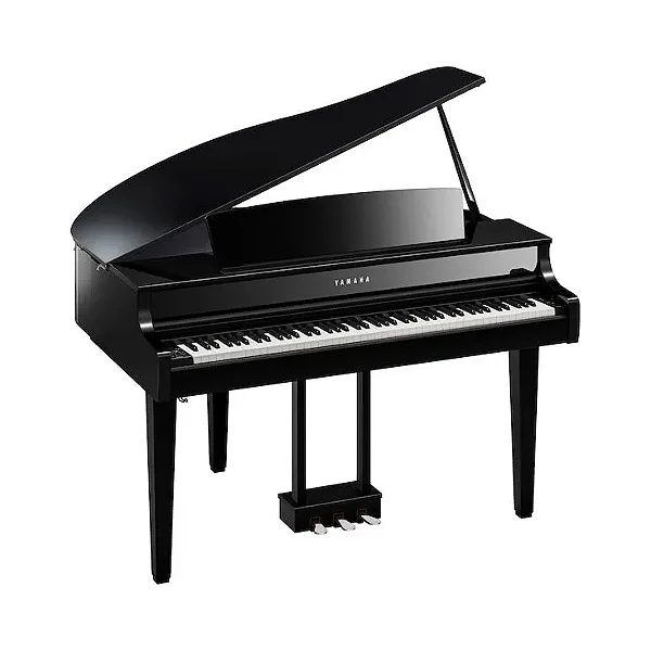 YAMAHA CLAVINOVA CLP865GP PRETO 1/4 CALDA