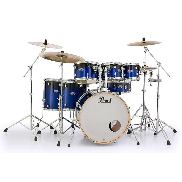 PEARL BAT DECADE 08,10,12,14,16,22 K.BLUE F./SHELL (NÃO ACOMPANHA FERRAGEM)