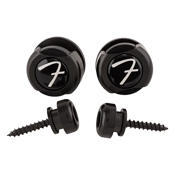 FENDER STRAP LOCK GUIT  INF PRETO C/2