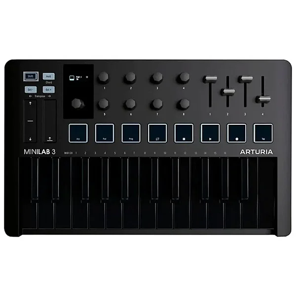 ARTURIA CONTROLADOR MINILAB 3 DEEP BLACK - 1878