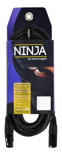 SANTO ANGELO CABO MIC NINJA LW 4.57M XLR XLR