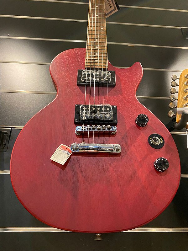EPIPHONE GUIT LES PAUL SPECIAL VE WORN CHERRY (OUTLET)