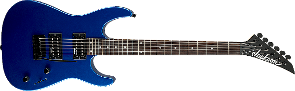 JACKSON GUIT JS12 DK METALLIC BLUE