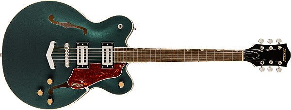 GRETSCH GUIT G2622 STREAMLINER STOPTAIL CD GREEN - Home