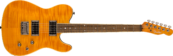 FENDER GUIT CSTM TELECASTER FMT HH AMB 262004520