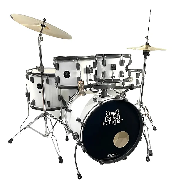 ODERY BATERIA TIGER 18" TG.180-HW-MWGR MATTE WH