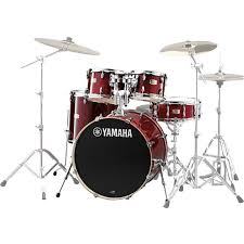 YAMAHA BATERIA STAGE CUSTOM Cranberry Red 10 12 14 14 16 22