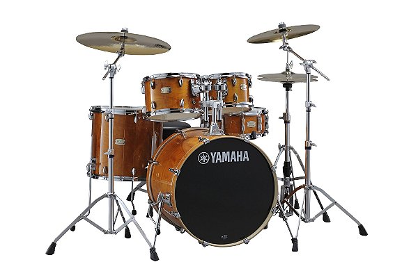 YAMAHA BATERIA STAGE CUSTOM Honey Amber 10 12 14 14 16 20