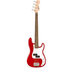 FENDER BAIXO 4C SQ MINI P BASS WPG RED