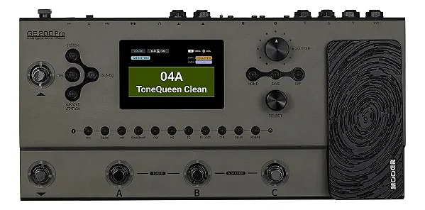 MOOER PEDALEIRA GE200PRO