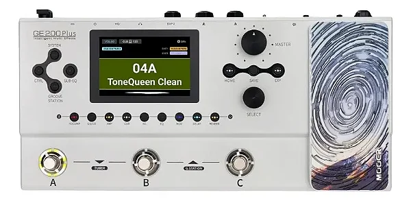 MOOER PEDALEIRA P/ GUIT GE200 PLUS