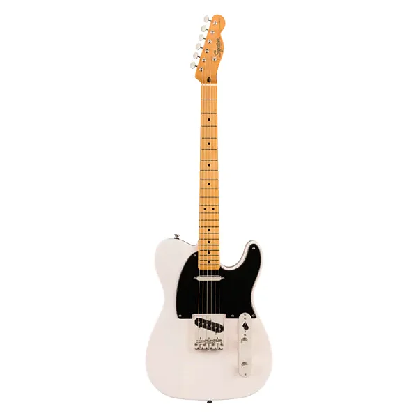 FENDER GUIT SQ TELE C. VIBE 50 WH BLONDE $374030501