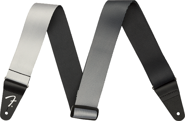 FENDER CORREIA GUIT 2 OMBRÉ STRAP SILVER