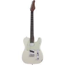 SHECTER GUIT NICK JOHNSTON SIG PT ATOMIC SNOW