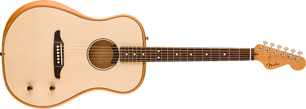 FENDER VIOLAO HIGHWAY PARLOR NAT RW W/B