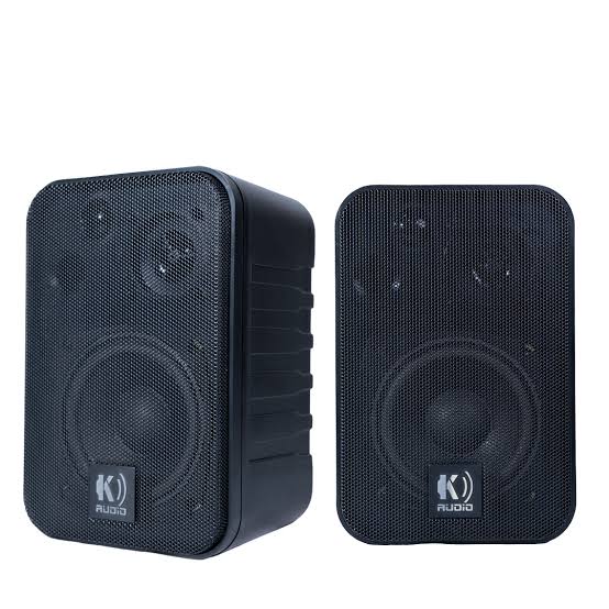 K AUDIO CX SOM AMB 4" KSA104B 20W BK PAR kit 12 unid