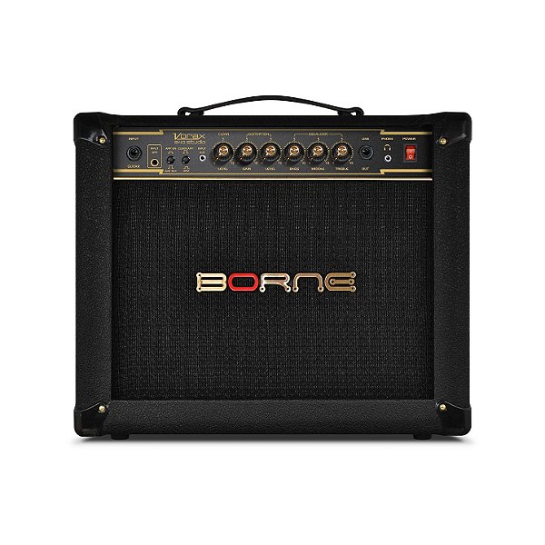 BORNE CX AMP P/GUIT VORAX 1050 PRETO