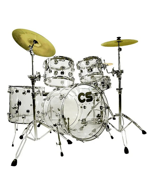 CUSTOM SOUND BATERIA ACRILICA CSDACRIL01 TRANSP