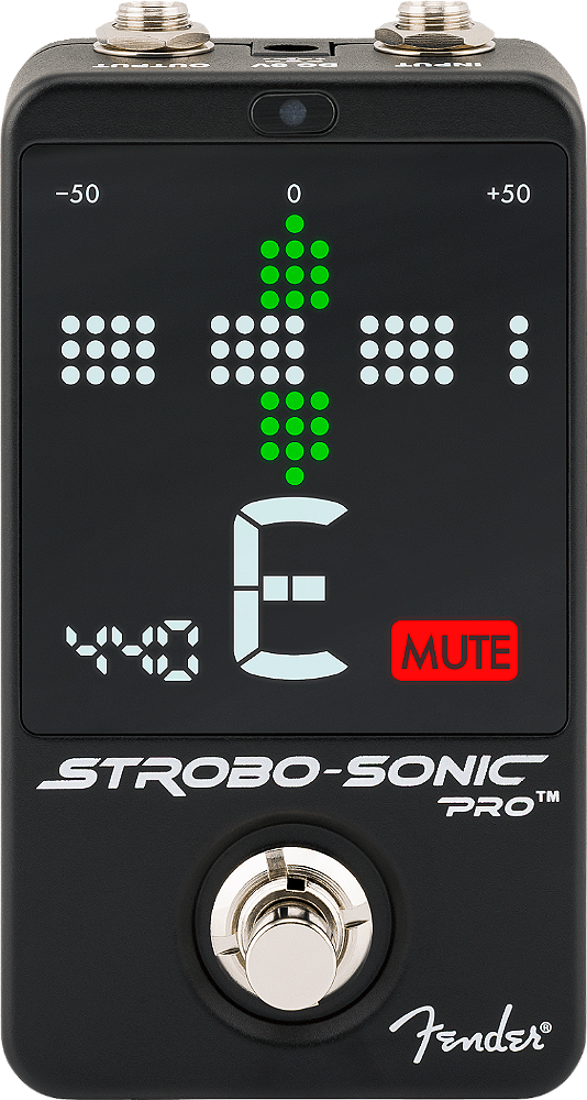 FENDER PEDAL AFIN STROBOSONIC PRO TUNER