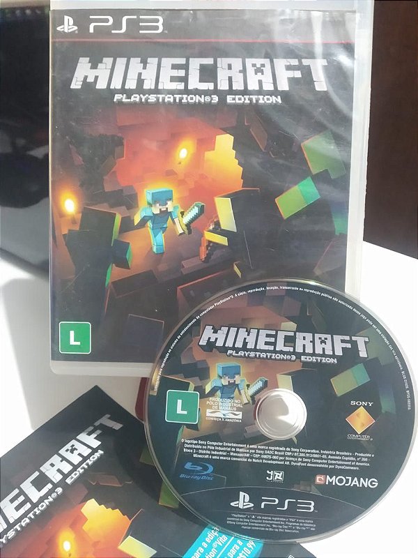 Minecraft Ps3 Psn Jogo Mídia Digital Português - AWH GAMES E INFORMATICA