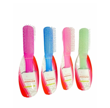 KIT4 ESCOVA MÁGICA COM CABO DE SILICONE PARA DESEMBARAÇAR CABELOS