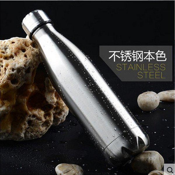 普通水瓶 1000ML  CX50  Garrafa Inox 1000ml Squeeze Água Gelada   CX50