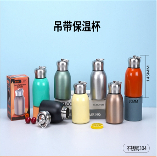 小胖丁 300ML   CX100  café Mini Copo / Garrafa Térmica De Aço Inoxidável De 300ml / Portátil