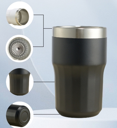384毫升  钻石杯  CX100    COPO Inox Quente Frio Lindo Estioso Anti Derrapante DIAMANTE TUMBLER HAPPY HOUR 384ML