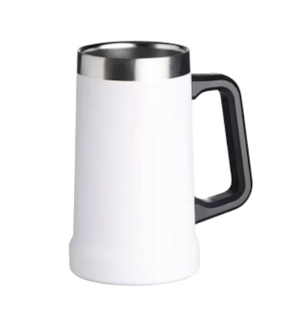 大扎啤 710ML 白色