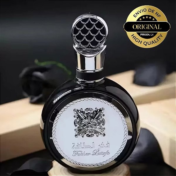 阿拉伯香水 男款 100ML 黑金 Perfume Lattafa Fakhar Black Masculino Preto Importado Do Árabe Original 100ML-Enviar Imediatamente
