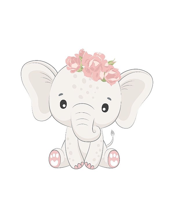 Estampa Digital DTF PuppyArt! Elefante 3