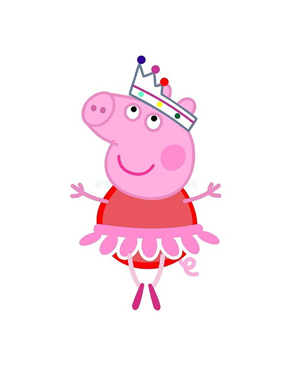 Estampa Digital DTF PuppyArt Peppa Bailarina