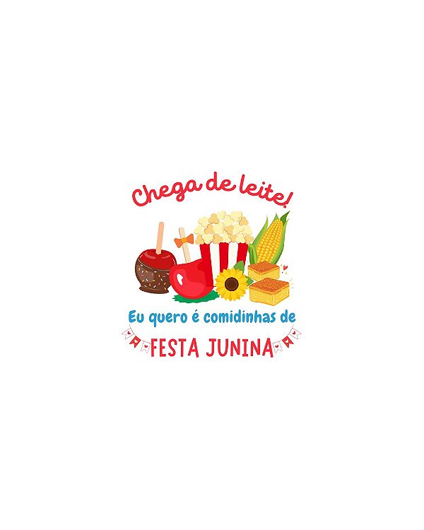 Estampa Digital DTF PuppyArt Comidinha junina