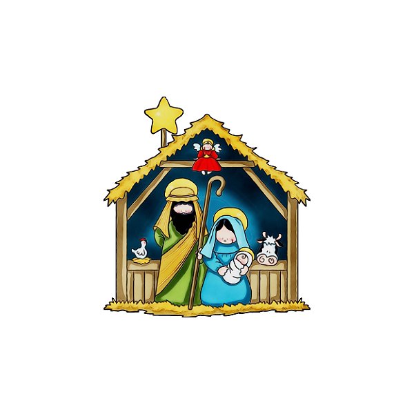 Estampa Digital DTF PuppyArt! Presépio 1